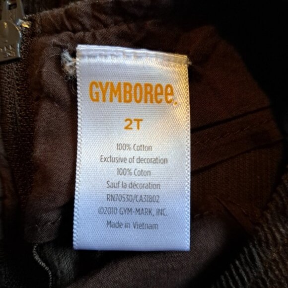 Gymboree girls size 2T Fall for Autumn line jumper dress with solid white shirt - Picture 2 of 8